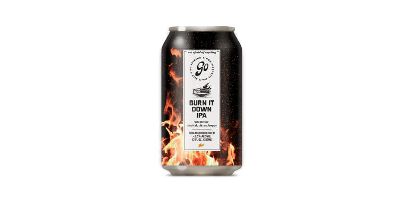 Go Brewing Burn It Down IPA