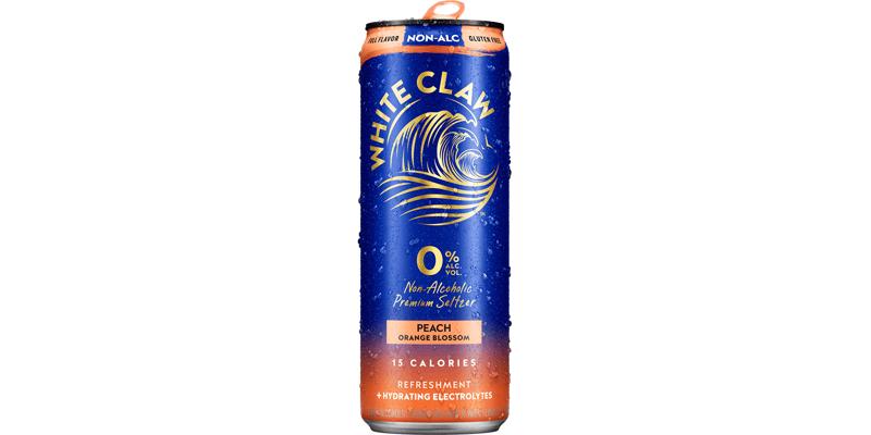 White Claw Zero Peach Orange Blossom