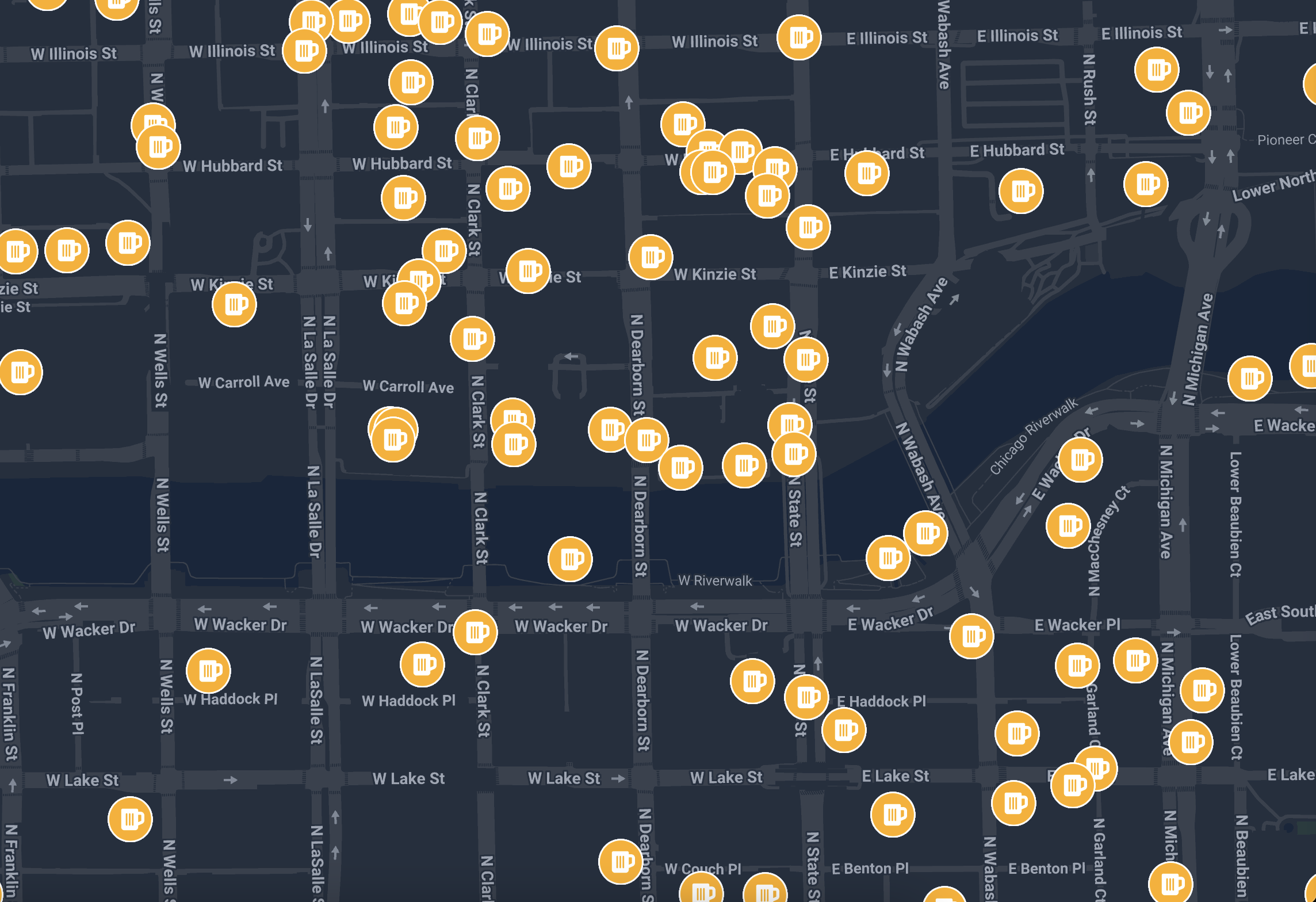 Map of a city