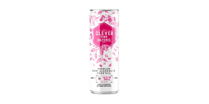 Clever Mocktails Pink Gin and Tonic