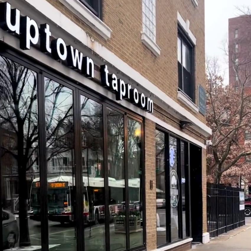 Uptown Taproom Chicago - cozy neighborhood bar with rotating non-alcoholic beer list