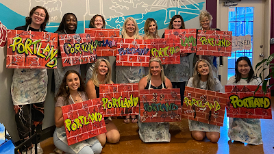 Bottle & Bottega By Painting With A Twist - Portla