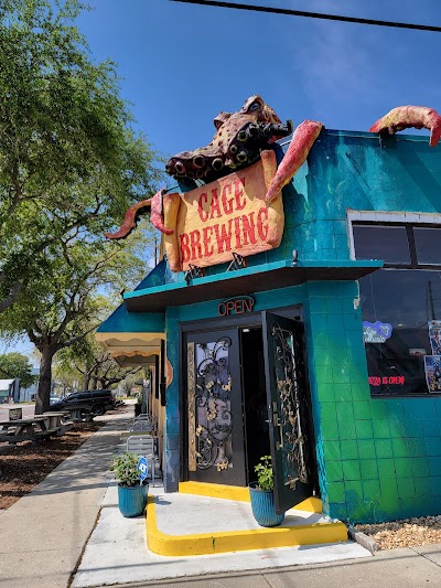 Cage Brewing & Kraken Joe's Pizza