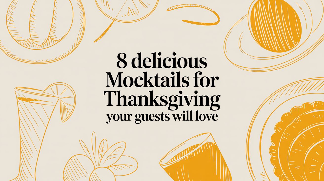 8 Delicious Mocktails for Thanksgiving Your Guests Will Love