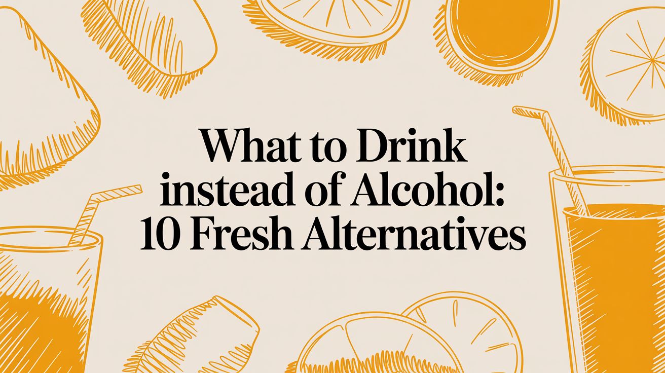 What to Drink Instead of Alcohol: 10 Fresh Alternatives