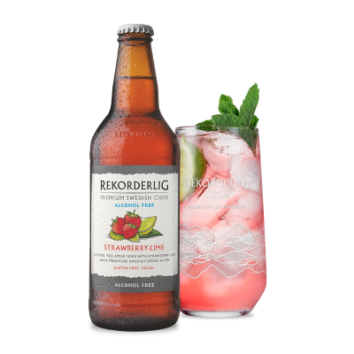 Strawberry-Lime Alcohol-Free