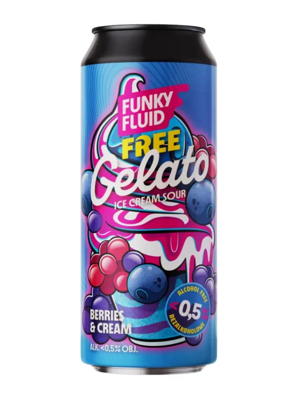 Free Gelato: Berries & Cream