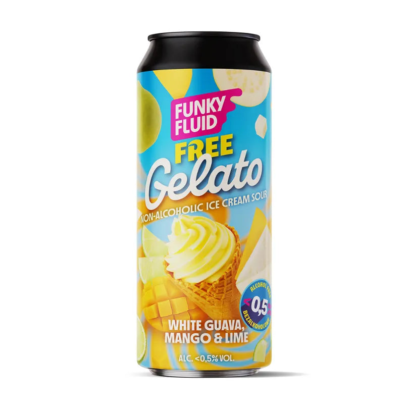 Free Gelato: White Guava, Mango & Lime