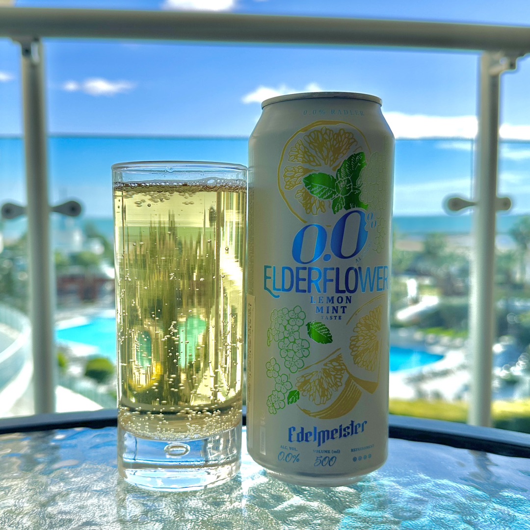Radler Elderflower, Lemon & Mint