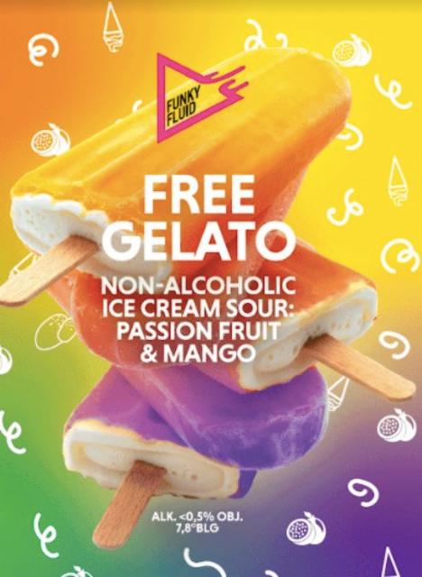 Free Gelato: Passion Fruit & Mango