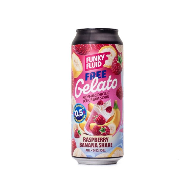 Free Gelato: Raspberry Banana Shake