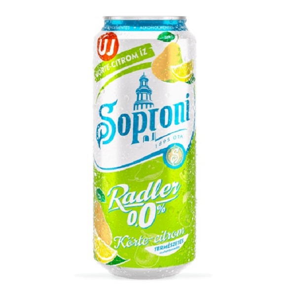 0.0% Radler Körte-Citrom