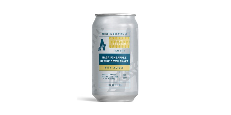 Athletic Brewing Nada Pineapple Upside Down Shake