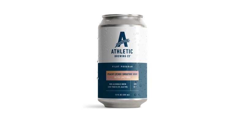 Athletic Brewing Peachy Lychee Smoothie Sour