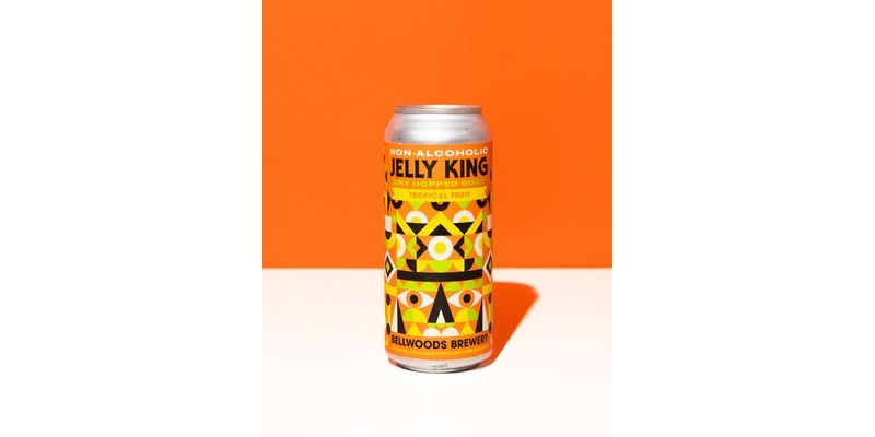 Bellwoods Brewery Non-Alcoholic Jelly King Dry Hopped Sour w/ Mango, Guava and Passionfruit