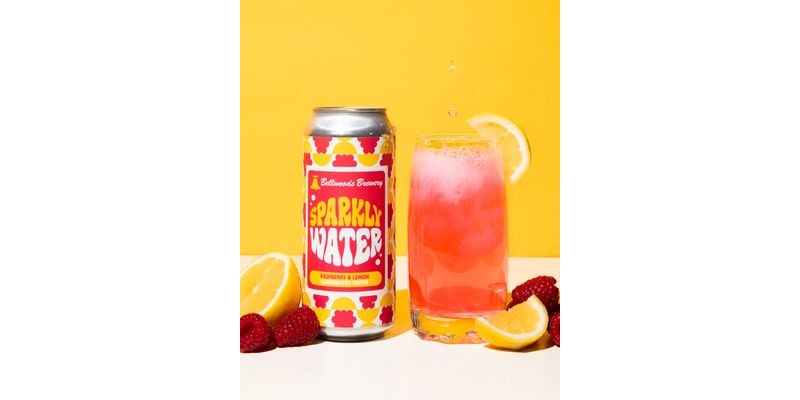 Bellwoods Brewery Sparkly Water (Raspberry & Lemon)