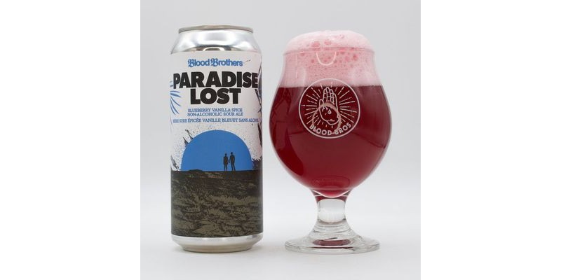 Blood Brothers Brewing Paradise Lost - Non Alc Blueberry Vanilla Spice