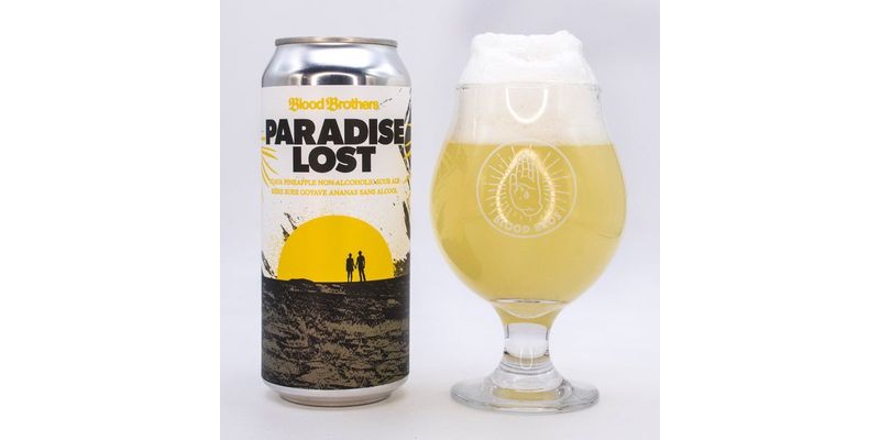 Blood Brothers Brewing Paradise Lost — Non Alc Guava Pineapple