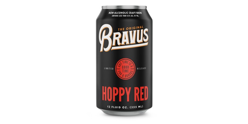 Bravus Brewing Hoppy Red - 0 calories, 0.5% ABV