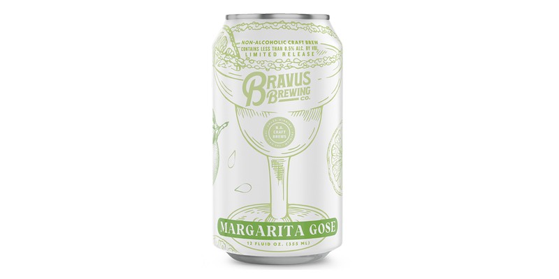 Bravus Brewing Margarita Gose - 0 calories, 0.5% ABV