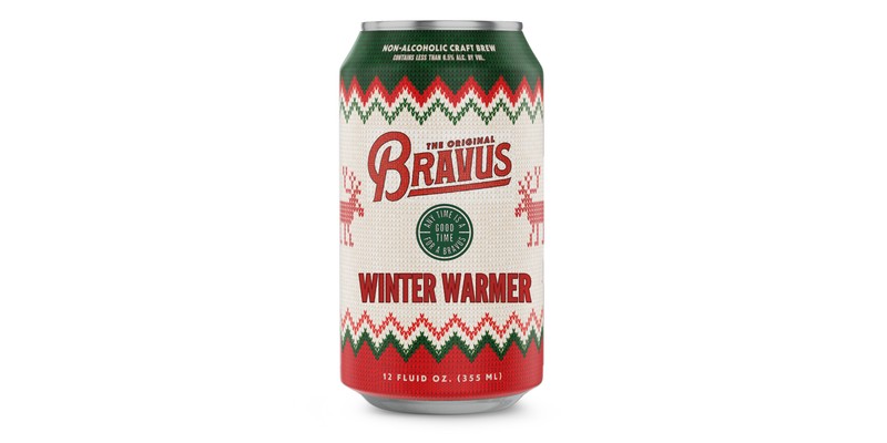 Bravus Brewing Winter Warmer (Limited Release) - 0 calories, 0.5% ABV