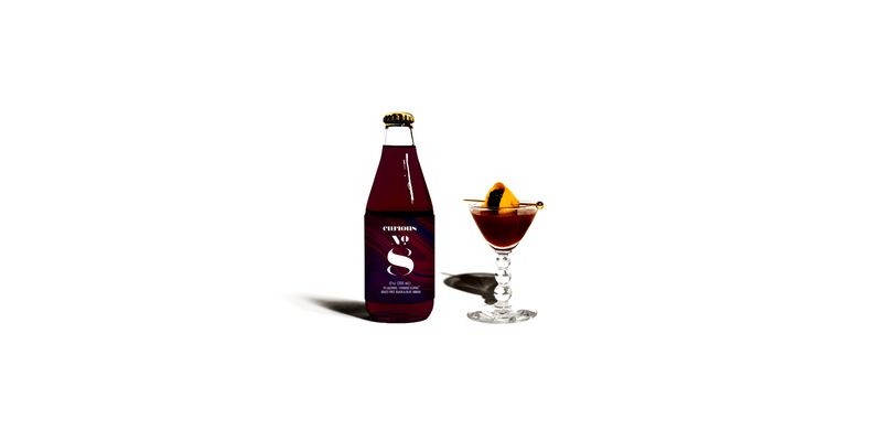 Curious Elixirs No. 8 'Black & Blue' Amaro (booze-free digestif)