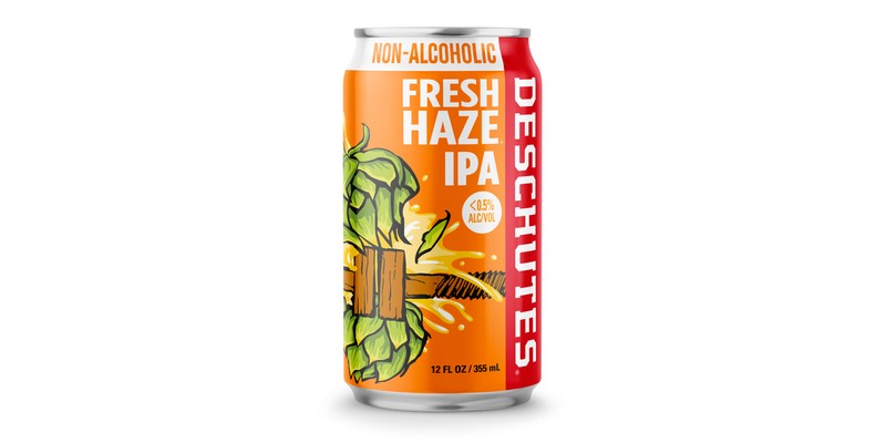 Deschutes Fresh Haze Non-Alcoholic IPA