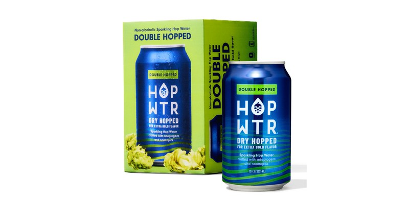 HOP WTR Ginger Limeade - 0 calories, 0.0% ABV
