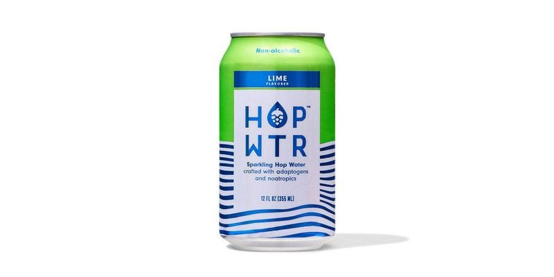 HOP WTR Lime (Sparkling Hop Water) - 0 calories, 0.0% ABV