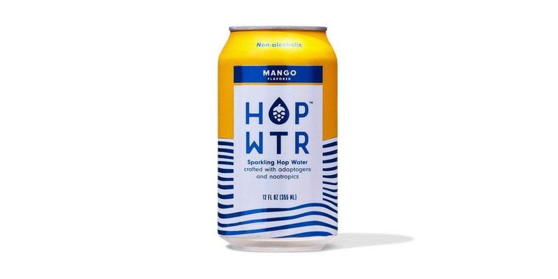HOP WTR Mango Sparkling Hop Water - 0 calories, 0.0% ABV