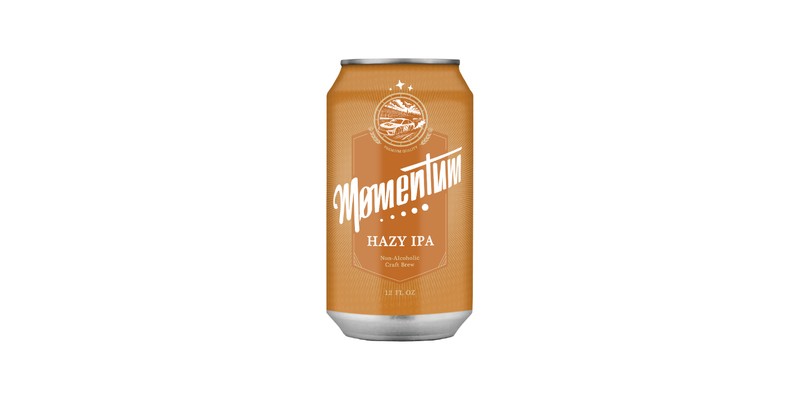 Momentum Brewery Hazy IPA Non-Alcoholic Brew