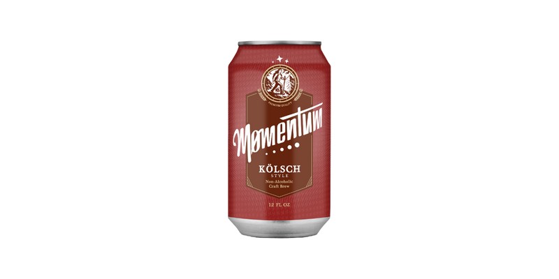 Momentum Brewery Kölsch "Dry Run Series" Non-Alcoholic Brew - 12oz