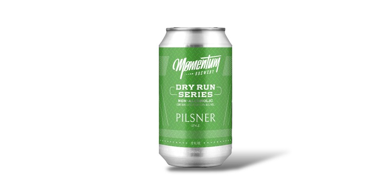 Momentum Brewery NA Pils "Dry Run Series" Non-Alcoholic Pilsner