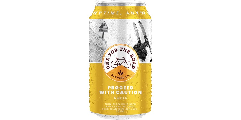 One for the Road Brewing Proceed with Caution Amber