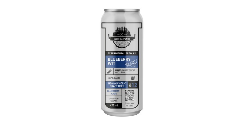 Sober Carpenter Blueberry Wit