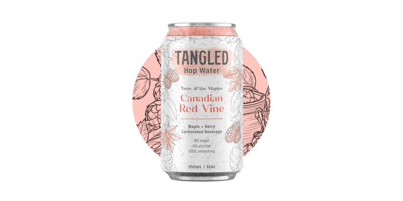 Tangled Canadian Red Vine - Sparkling Hop Water