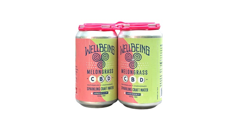 CBD Sparkling Water - Melongrass