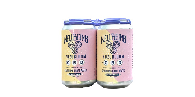 CBD Sparkling Water - Yuzu Bloom