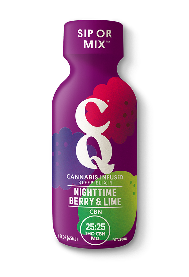 Nighttime Berry & Lime Shot With CBN