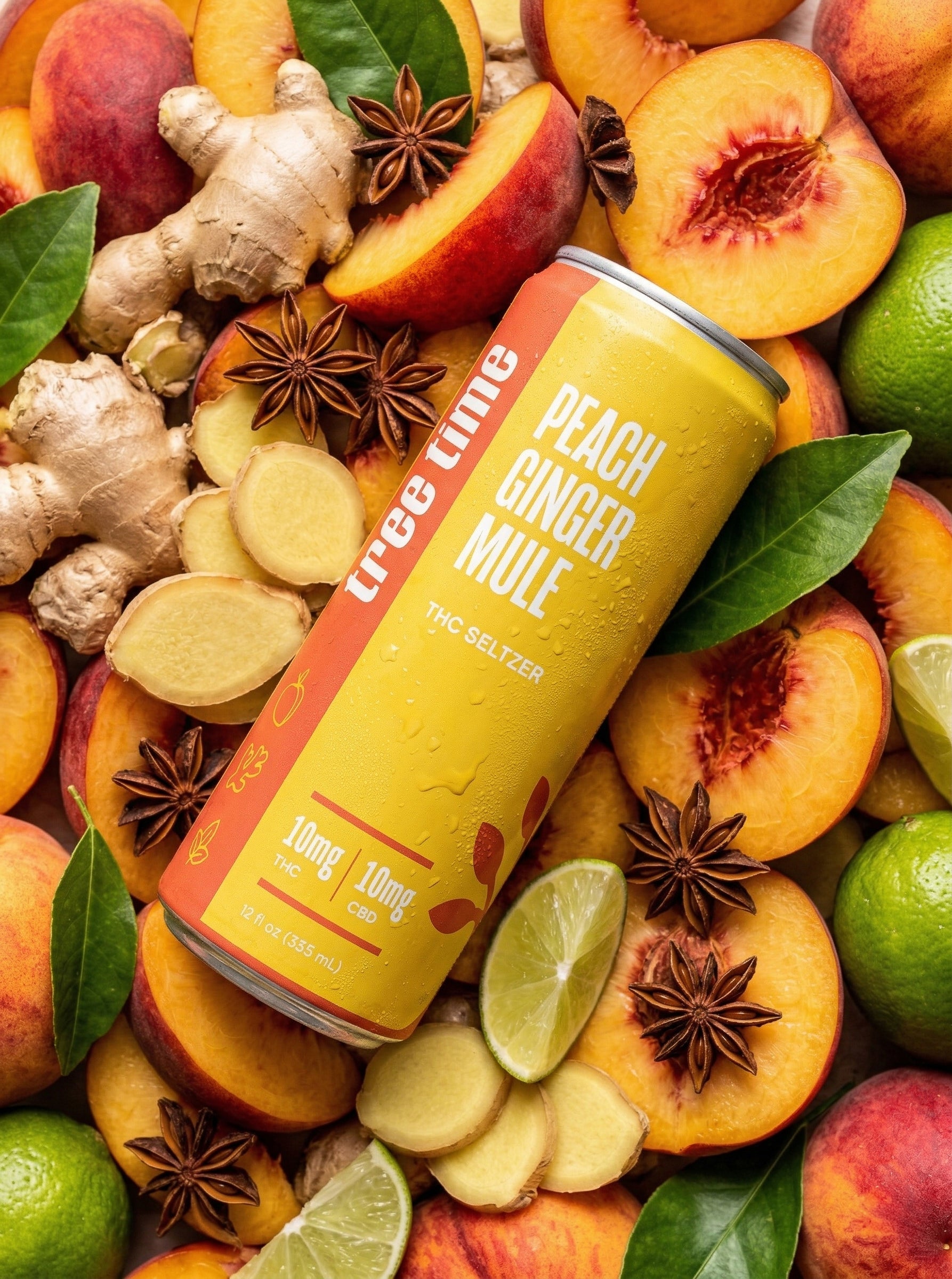 Peach Ginger Mule