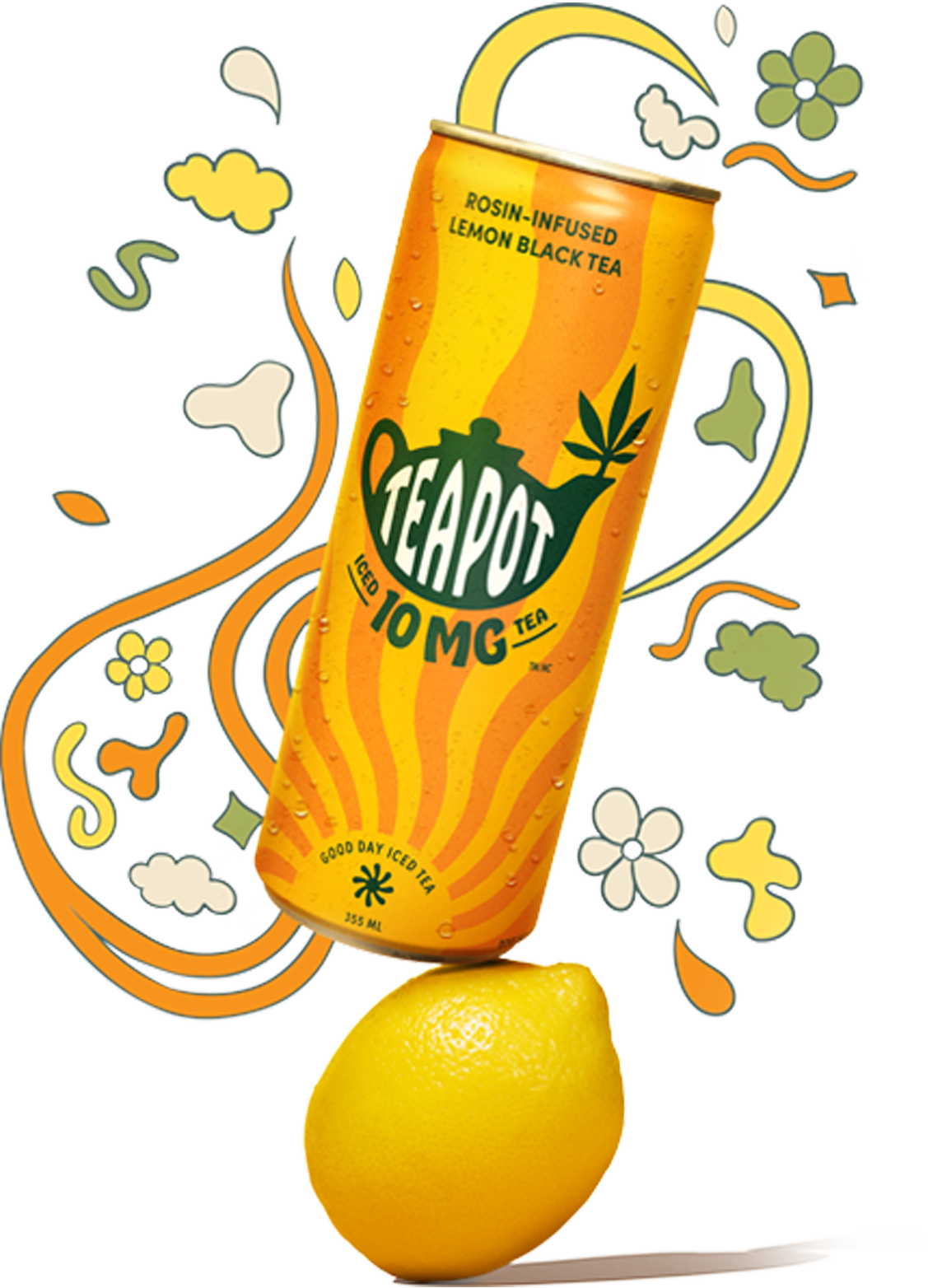 Rosin-Infused Lemon Black Iced Tea