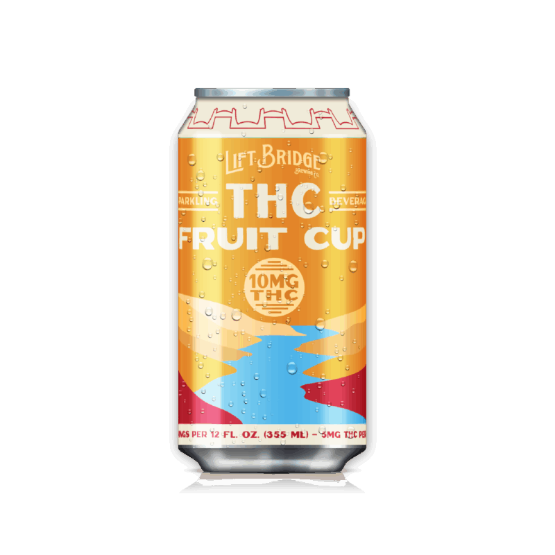 THC Fruit Cup Sparkling Beverage