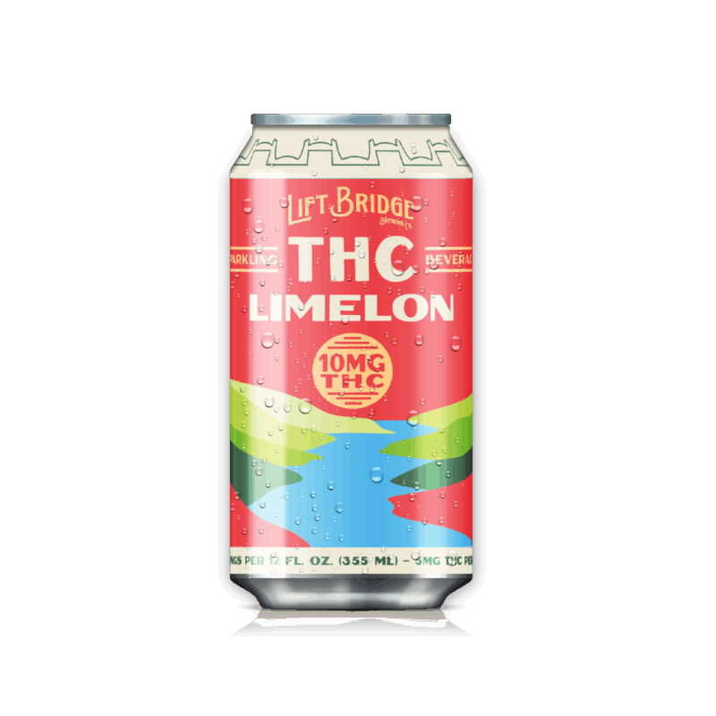 THC Limelon Sparkling Beverage
