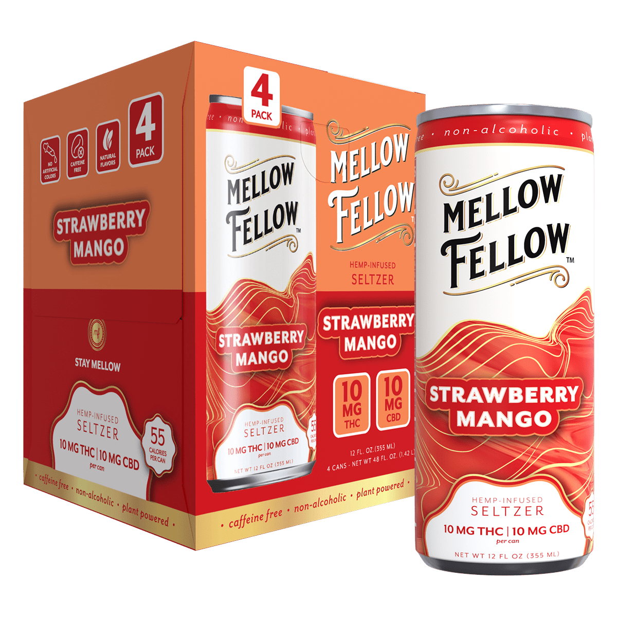 Strawberry Mango Seltzer