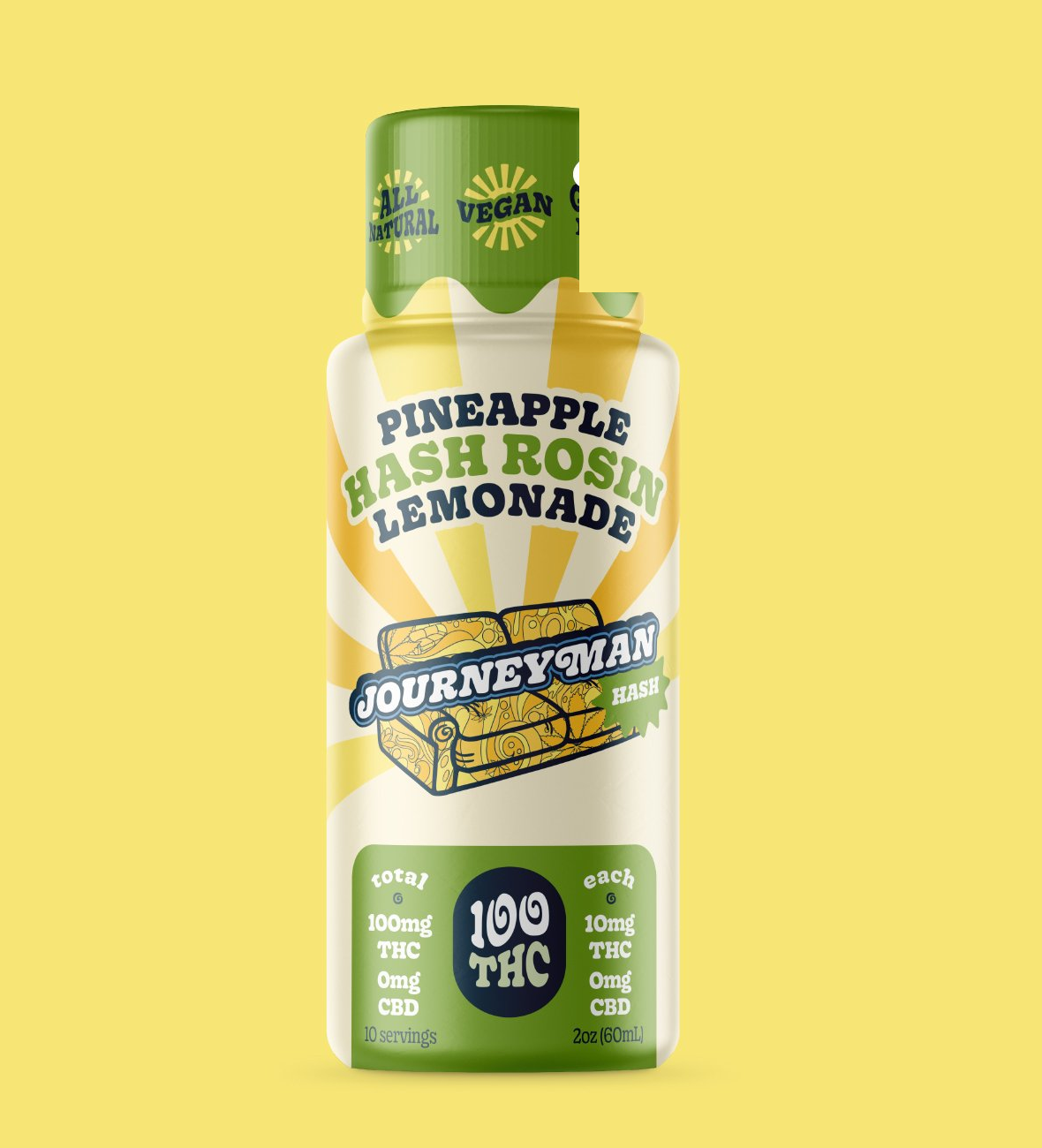 Pineapple Hash Rosin Lemonade