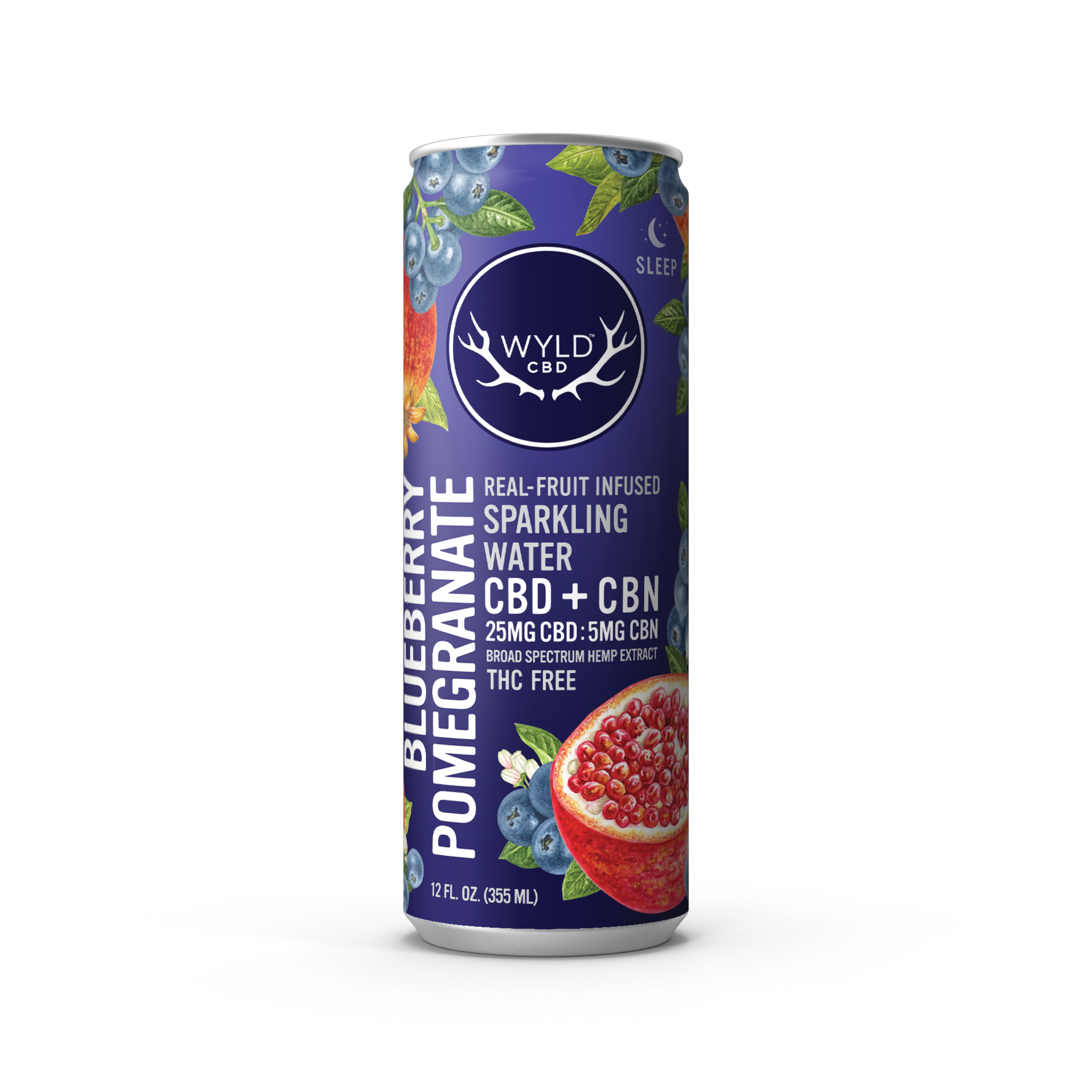 Blueberry Pomegranate Sparkling Water