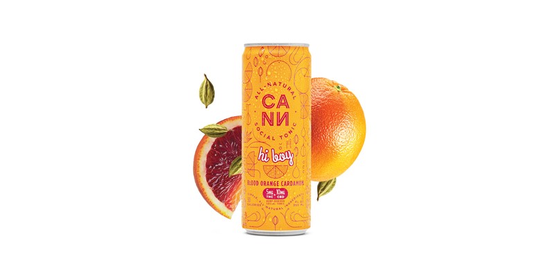 Cann Blood Orange Cardamom - 5mg THC