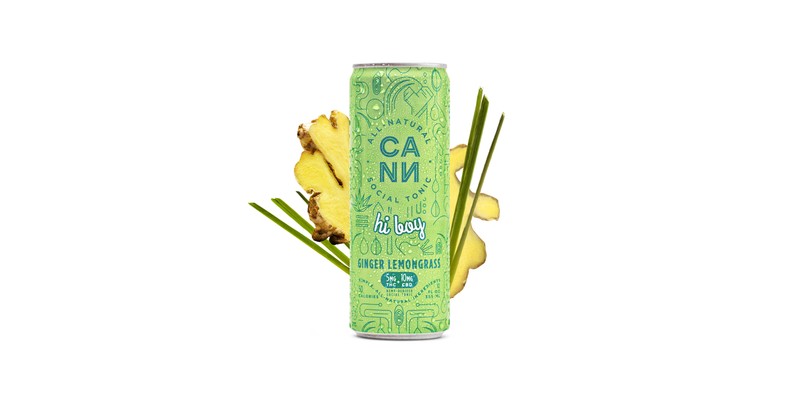Cann Ginger Lemongrass - 5mg THC