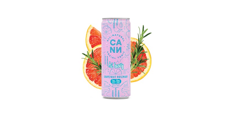 Cann Grapefruit Rosemary - 5mg THC