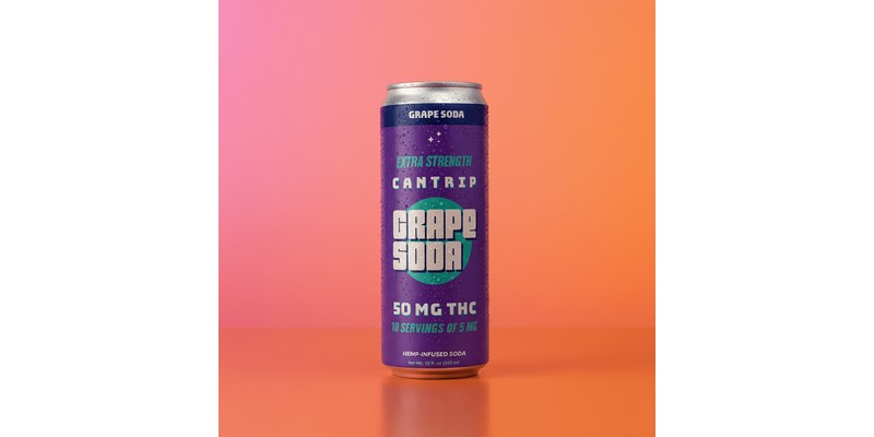 Cantrip Extra-Strength Grape Soda - 50mg THC